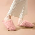 thumbnail image 3 of Oyedens Women's Men's Slippers Fuzzy House Shoes Warm Memory Foam Bedroom Slippers Indoor for Guest, 3 of 6