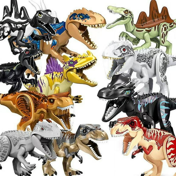 Jurassic Dinosaur World Series Building Blocks Triceratops Big Figures Blocks Gifts For Boy and girl teenager
