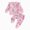 R599-Red, variant on NOLDARES Toddler Baby Girl Clothes Fall Winter Outfits Infant Girl Long Sleeve Top and Pants 2pcs Clothing Set(Red,3-6 M)