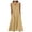 Khaki, variant on OSOLU Solid Color Summer Dresses For Women Casual Sleeveless Linen Flowy Beach Vacation Dress With Pockets Cozy Sundress Wedding Guest Dress