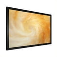 thumbnail image 5 of Designart "Spiral Of Champagne Sunrise" Abstract Spirals Picture Framed Canvas Prints, 5 of 5