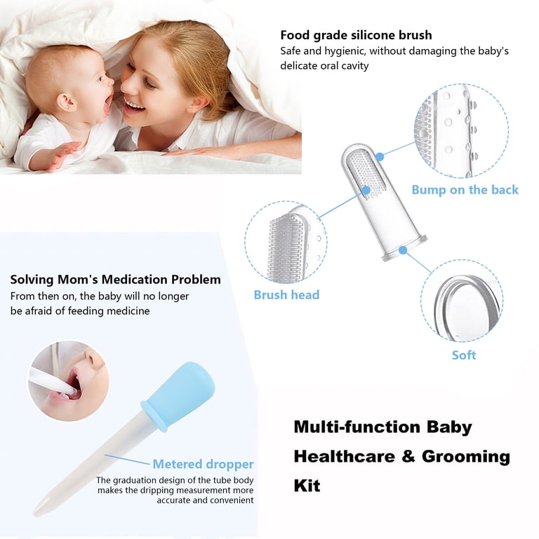 Busatia 10-in-1 Baby Healthcare & Grooming Kit, Blue photo 3