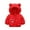 Red, variant on Vedolay Baby Winter Coat Zip Jacket Hooded Lightweight Kids Coats Windbreaker Outerwear Blue,100