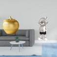 thumbnail image 2 of Escultura de fruta de resina, decoración, figura de escritorio, estatua de , adorno de estante, artesanía delicada, adecuada para la oficina, 2 of 8
