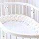 thumbnail image 4 of Almohada de bola de nudo largo tejida, bola de nudo, cama decorativa para habitación de niños, 4 of 5