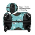 thumbnail image 4 of Gaeub Lovely Roosters Elastic Luggage Cover with Concealed Zipper Dust-Proof Luggage Cover Protector - 18-32 inch - X-Large, 4 of 9