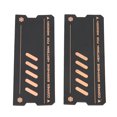 thumbnail image 2 of Disipador de calor de grafeno de cobre disipador de calor de refrigeración de memoria precisa 2 uds fácil de usar para DDR4 ANGGREK Otros, 2 of 8