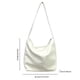 thumbnail image 4 of Bolso Tipo Cubo PU para Mujer Axilas Gran Capacidad Viajes Al Aire Libre (Beige), 4 of 6