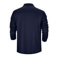 thumbnail image 4 of PEASKJP Mens Polos Long Sleeve Big and Tall Polos for Men Men's Polo Shirts Long Sleeve Golf Shirt Casual T Shirts (Navy,XL), 4 of 5