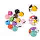 thumbnail image 3 of 50pcs Bell Pendants para collar de mascotas Joyas de bricolaje Accesorios de anillo de llaves Color mixto, 3 of 5