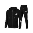thumbnail image 2 of Chaqueta de ocio con cremallera para hombre, traje deportivo de alta calidad, pantalones deportivos al aire libre, tendencia de moda sencilla, primavera y otoño, nuevo, 2 of 5