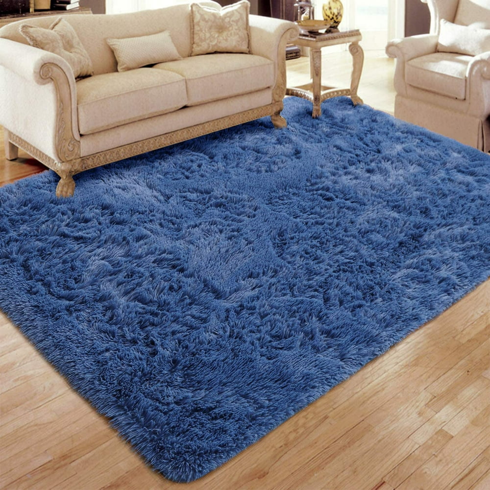 Junovo Super Soft Fluffy Area Rugs For Bedroom, Shaggy Carpet For