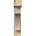 thumbnail image 2 of Ekena Millwork 7 1/2"W x 36"D x 36"H Westlake Block Smooth Bracket w/ Offset Brace, Douglas Fir, 2 of 25