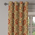 thumbnail image 2 of Ambesonne Mandala Grommet Curtain, Medieval Mosaic Design, 50" x 96", Pale Coffee Pale Blue, 2 of 6