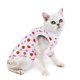 thumbnail image 5 of Perro Traje de Recuperación Onesie Después de Mascotas Esterilizadas Camisa para Perros Machos Gatos Quirúrgico Postoperatorio Snuggly Chaleco para Heridas Abdominales Destete Lamer Chaleco, 5 of 6