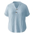 thumbnail image 4 of MAIHAN Women Tee Shirts Casual Summer Boho Tops Graphic Shirts Short Sleeve Spring Summer Tops Lightweight Sweatshirts for Women, 4 of 4