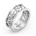 thumbnail image 5 of Men's Celtic Claddagh Band Ring, 5 of 5