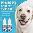 thumbnail image 4 of Dogs Eye Drops, Dogs Eye Infection Treatment, Relieve Red Eyes & Allergy Symptoms for All Animal, Dog Eye Wash for Cleaning Tear Streaks、Removing Eye Stains & Relieving Dryness, 4 of 9