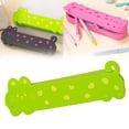 thumbnail image 2 of Trendy Tool Kit for Home, Silicone Pen Case Large Capacity Cute Pet Stationery Storage Bag | Soft and Shockproof Cat Pen Case | Student Desktop Organizing, 2 of 8