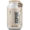 Isopure Whey Isolate Protein Powder with Vitamin C & Zinc for Immune Support, 25g Protein, Zero Carb & Keto Friendly, Flavor: Unflavored 3 Pound (Packaging May Vary)
