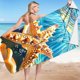 thumbnail image 1 of Toallas de baño para mujer, pijamas estampados de moda y tendencia, toallas de baño para natación, toallas de playa, toallas para mujer, 1 of 2