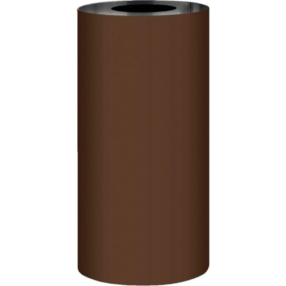 Norwesco Roll Valley Flashing - Galvanized, Brown - 7 In. x 50 Ft.