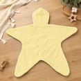 thumbnail image 7 of felwors Baby Starfish Onesie,Cozy Star Babies Swaddle Bag,Infant Soft Fleece One Piece Romper,Fall Winter Warm Outfits, 7 of 7