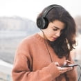thumbnail image 4 of On Ear Headphones with Mic, Vogek Wired Foldable Bass Headphones with Volume Control and Microphone-Gray, 4 of 7