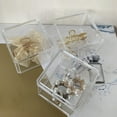 thumbnail image 1 of YSNOOWE 1Jgo Caja Transparente Para Almacenaje De Con Y Asa Para O, 1 of 8