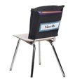 thumbnail image 1 of Really Good Stuff Rangement Plus Poches Profondes pour Chaise &ndash;6 Pack &ndash; Noir, 1 of 8