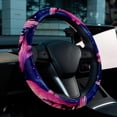 thumbnail image 6 of Flamingo 14.5 Inch Printing PVC Leather Auto Accessories Steering Wheel Covers for Car Wheel Covers, 6 of 6