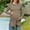 Beige, variant on Stylish Women's Maternity Shirts Long Sleeve Split Side Pregnancy Tee Top Tunic Blouse Casual Pregnant Mama Clothes Pullover Brown 4