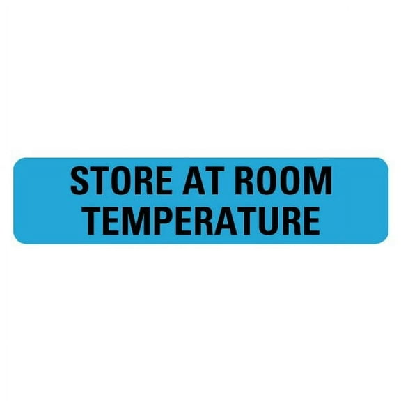 STORE AT ROOM TEMPERATURE Labels