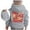 Grey, variant on Girls Graphic Pullover Hoodie Soft Long Sleeve Sweatshirt Cute Top Clothes For Kids Girls and Toddlers' Pullover Hoodie Sweatshirt