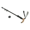 thumbnail image 4 of Bâtons de Randonnée, Bâton de Marche Pliable, Bâtons de Randonnée en Fibre de Carbone avec Poignée en Liège Anti-Transpiration pour Alpinisme Camping, Choc, Tout-Terrain, 4 of 8