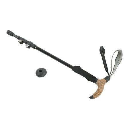 

Telescopic Hiking Pole Hiker Hiking Pole Non Fracture 200 Catties Load Bearing Comfortable For Walking Climbing Exploring Black