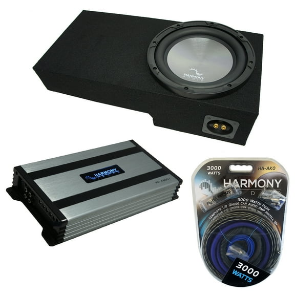01-05 Ford Explorer Sport Trac SUV Harmony A102 Single 10" Sub Box & HA-A800.1