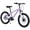 Purple, variant on 24 Inch Mountain Bike for Kids 9-12 Years, Steel Frame Kids Bike with Dual Disc Brakes, 24" Youth Bicycle with Suspension Fork