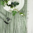 thumbnail image 5 of Efavormart 10FT Gauze Table Runner Cheesecloth Fabric For Wedding Arch, Arbor Decor - Sage Green, 5 of 11