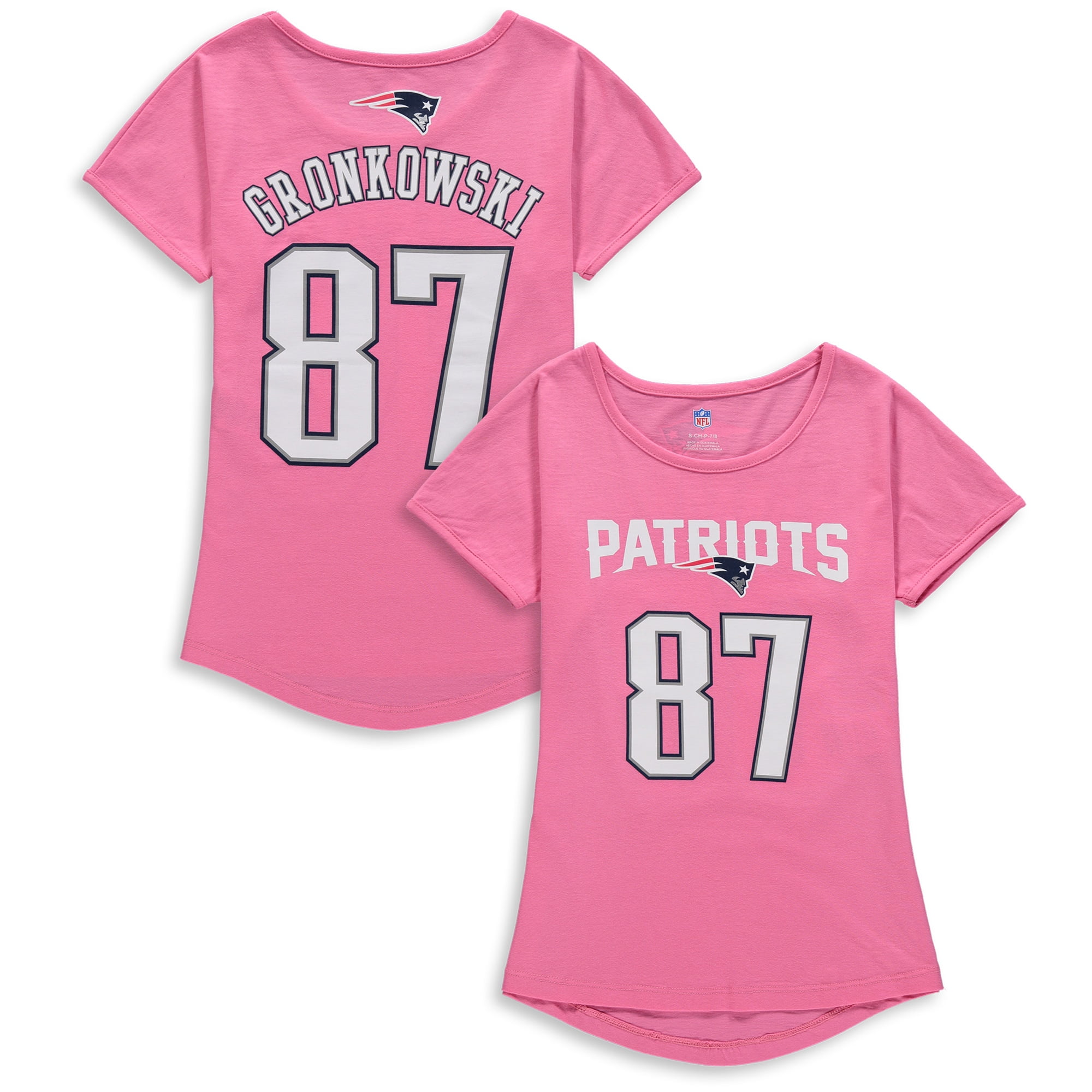 baby tom brady jersey pink