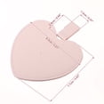thumbnail image 4 of Espejo compacto en forma de corazón Unique Bargains acero inoxidable rosa claro, 4 of 7