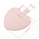 thumbnail image 4 of Espejo compacto en forma de corazón Unique Bargains acero inoxidable rosa claro, 4 of 7