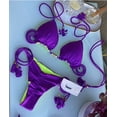 thumbnail image 1 of Conjunto de Bikini con cordones para mujer, traje de baño Sexy con cordón, ropa de playa de leopardo, 2 piezas, 1 of 5