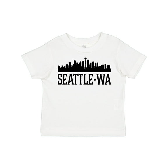 Inktastic Seattle Washington City Skyline Boys or Girls Toddler T-Shirt