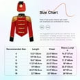 thumbnail image 7 of YiZYiF Kids Girls Royal Guard Costume Ringmaster Jacket and Hat Drum Major Marching Band Uniform Set Black 16, 7 of 7