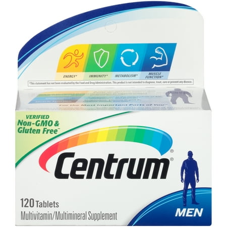 Centrum Men Multivitamin Tablets, 120 ct