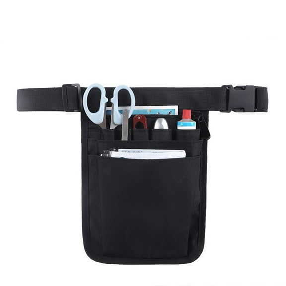Yauxim Tool Bag Nurse Waist Bag Waterproof Portable Scissors Organizers Nurse Belt Bag with Adjustable Strap Large Capacity Travel Bag