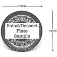 thumbnail image 2 of Polish Pottery Plate - Salad/Dessert (7 3/4") - Morning Glory, 2 of 4