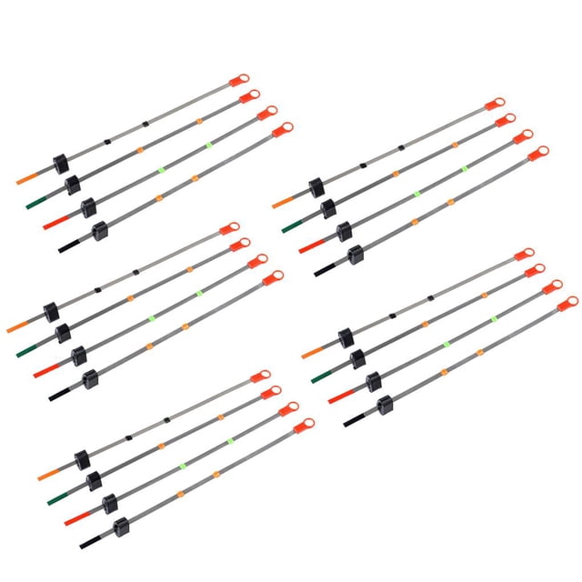 4G, Parte Superior De Pesca En Hielo, Ampliamente Utilizada, Hoja De Acero Reemplazable Portátil, Aparejos De Pesca, Accesorios De Pesca En Hielo Para Pesca En Hielo Al Aire Libre 20 Piezas Eigraketly OD010730-02