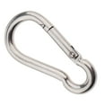 thumbnail image 3 of Clip de llavero Baoblaze Mosquetón de Acero Inoxidable Resistente M10, 3 of 8